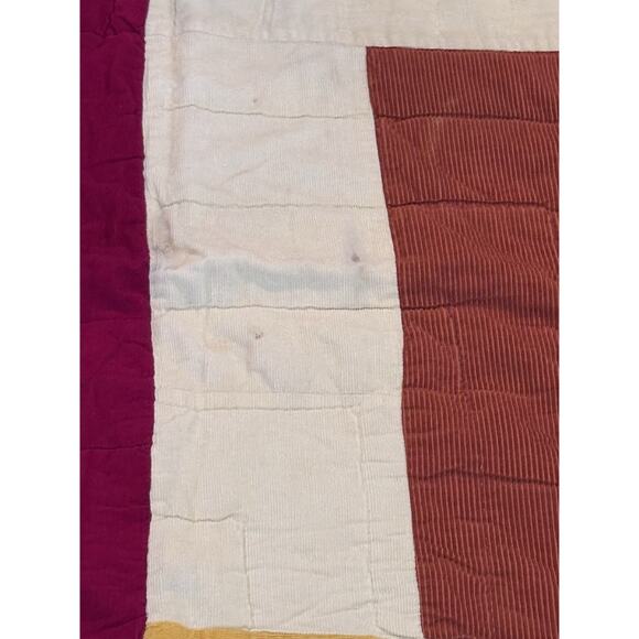 Handmade Quilt Approx 51”x 80” - Picture 2 of 12